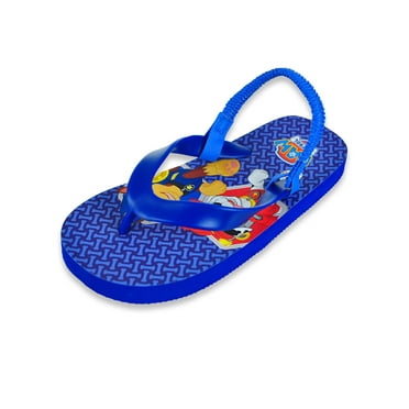 Animal Baby Boys Goofey Flip Flops Nautical Blue